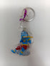 Shree Krishna Sitting on Stone Keychain